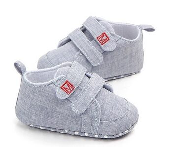 Baby Shoes 0 to 3 months gray